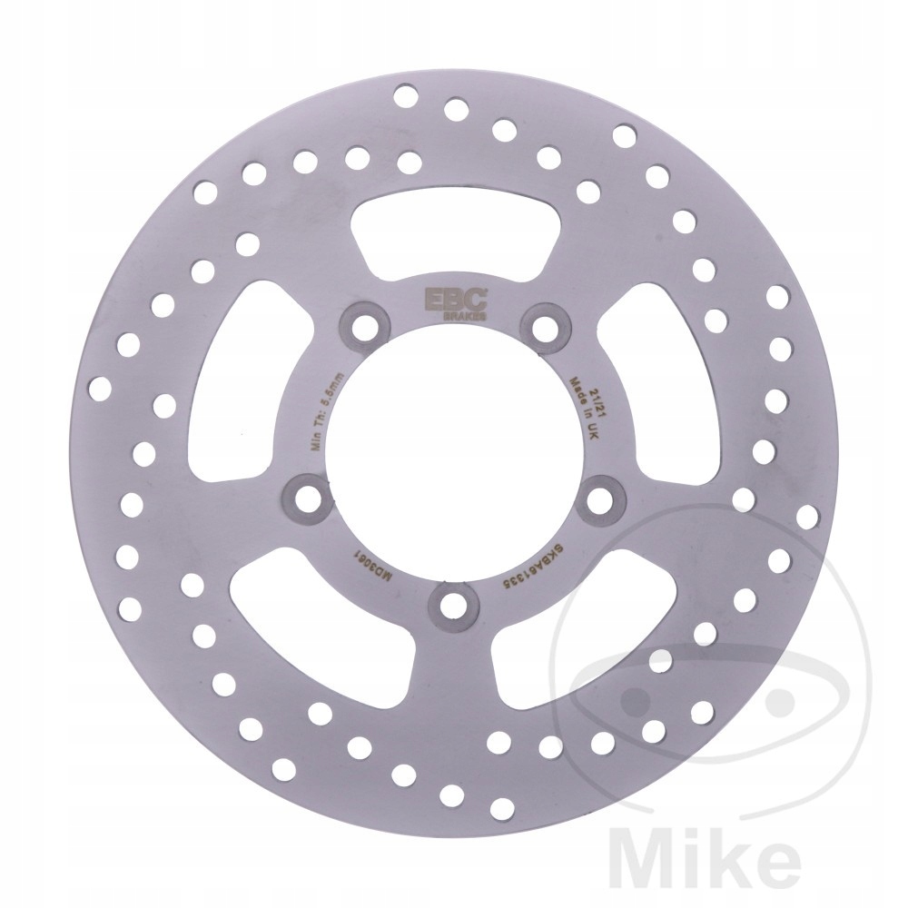 Brzdový kotúč zadný Ebc MD3061