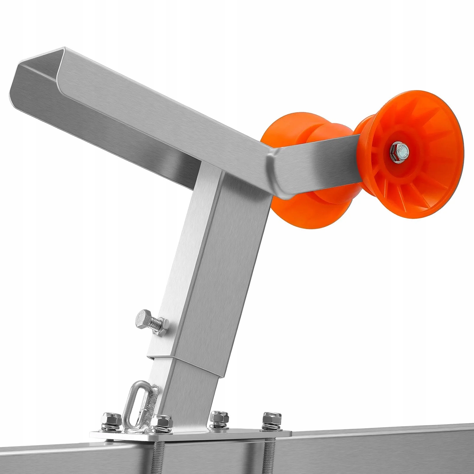 Stojan pro lodní přívěs, nastavitelný, s válečkem pro loď