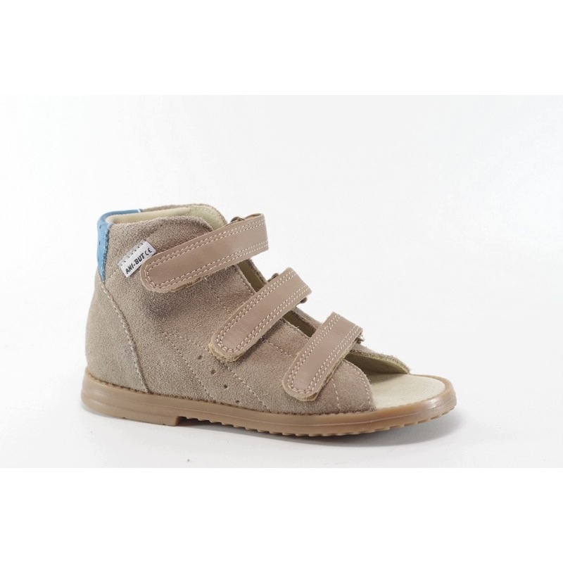Ani-but 202 Cappucino buty profilaktyczno-korekcyjne na rzepy roz.35