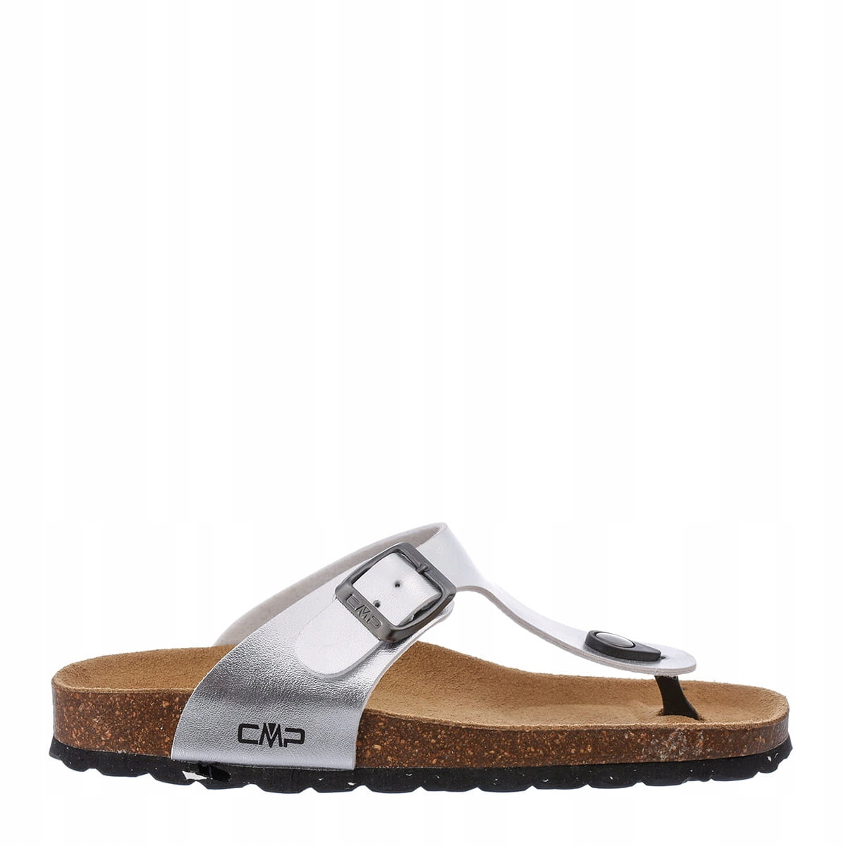 Nazouváky pantofle Cmp Eco Mymosa 37, stříbrná, Městské