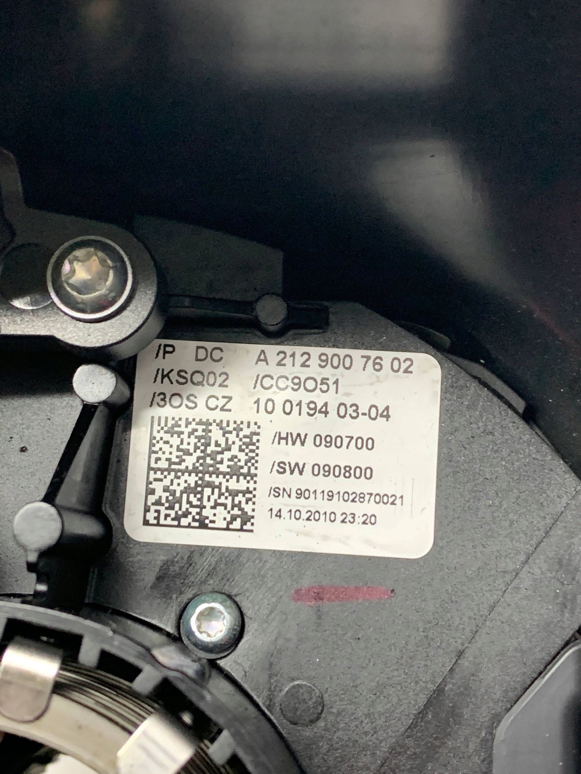 DEVIO LUCI DEVIO DEVIO LUCI TERGICRISTALLO TERGI A2129007602 MERCEDES W212 E-KLASA (09-12)