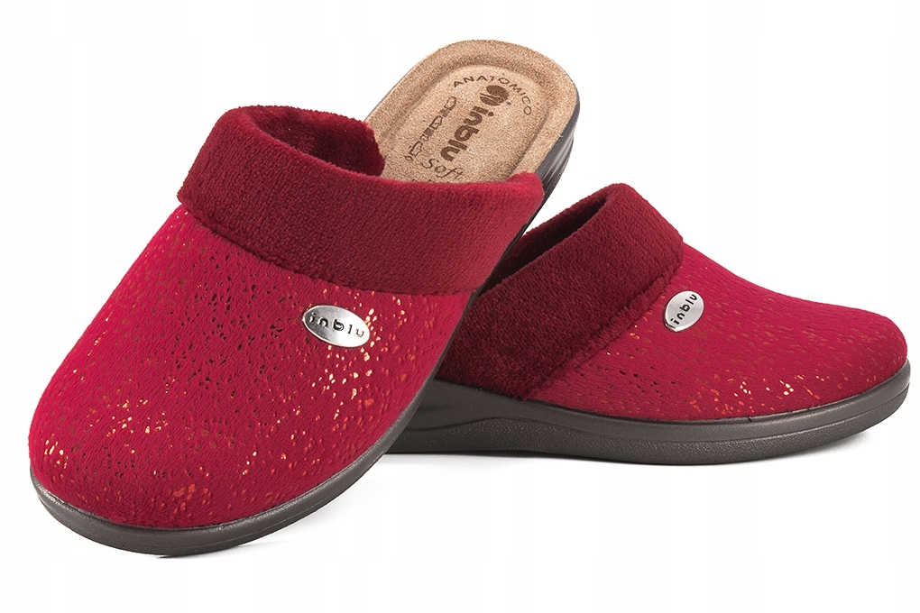 

Inblu CF-34 Domowe Damskie Kapcie Klapki Skóra 37