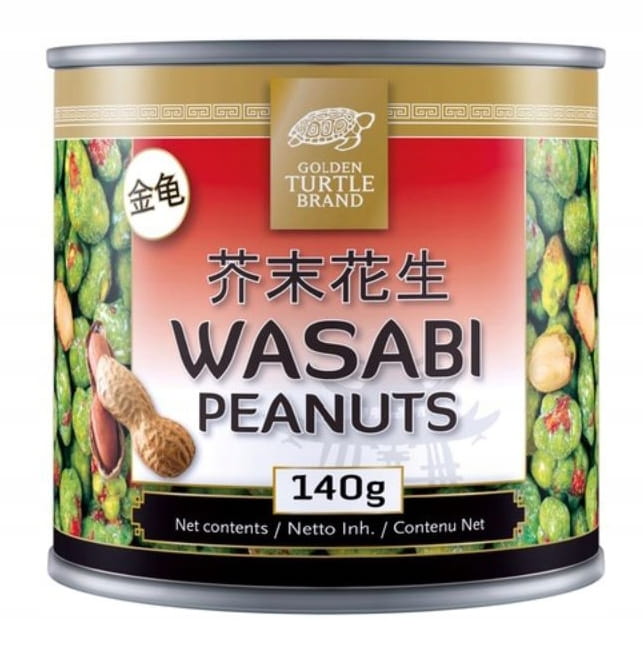 

Orzeszki ziemne w wasabi marki Golden Turtle 140g