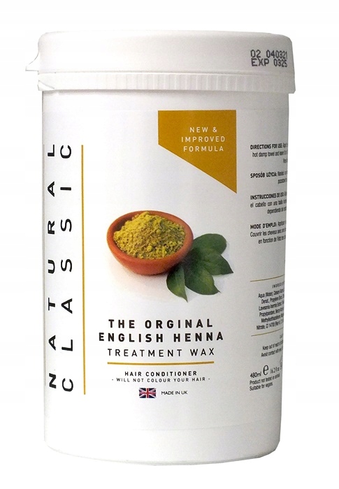 

Henna Treatment Wax Maska odżywka do włosów 480ml