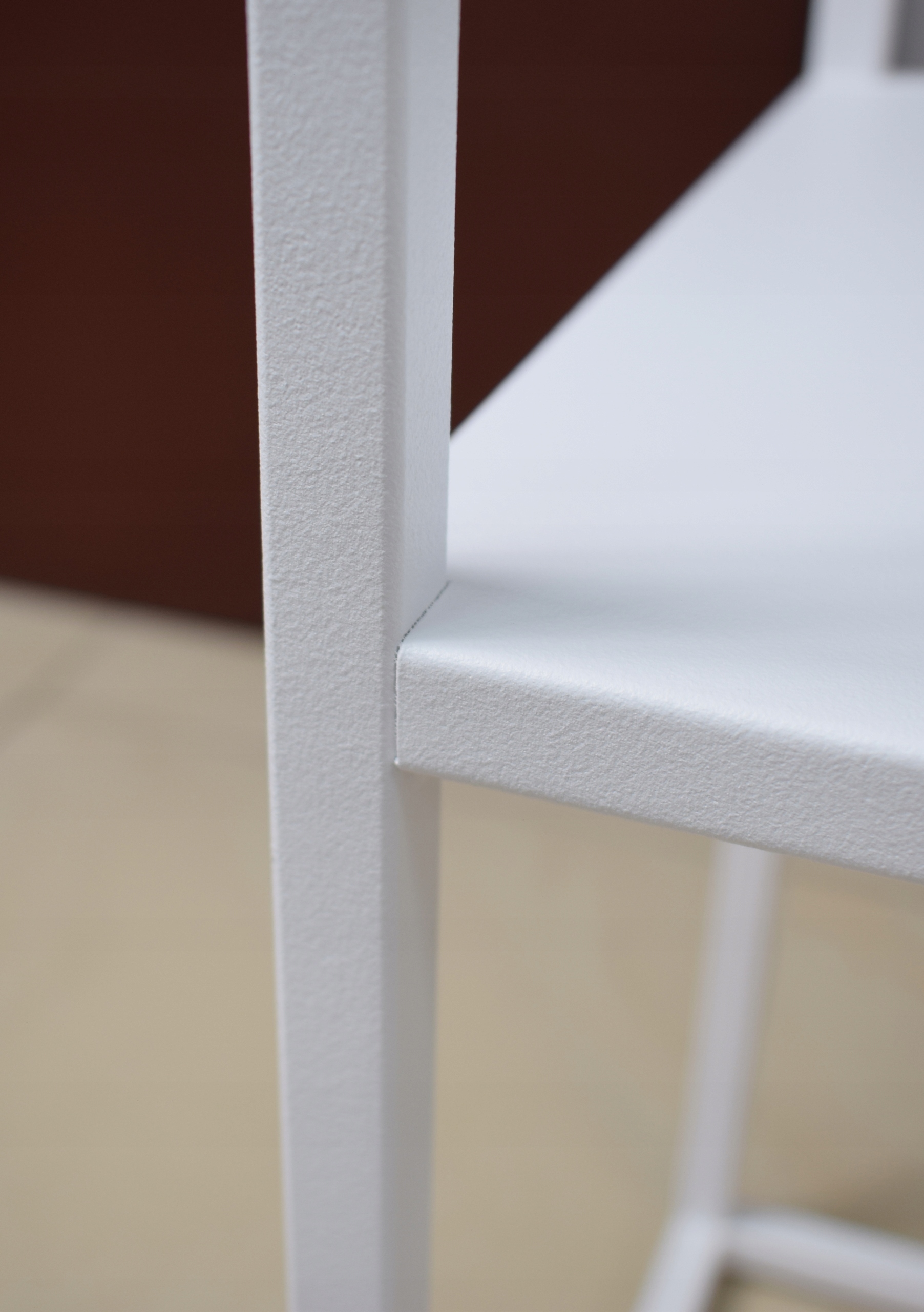 Nowoczesna Konsola Podwójna Przedpokój Loft Biały Szerokość mebla 80 cm