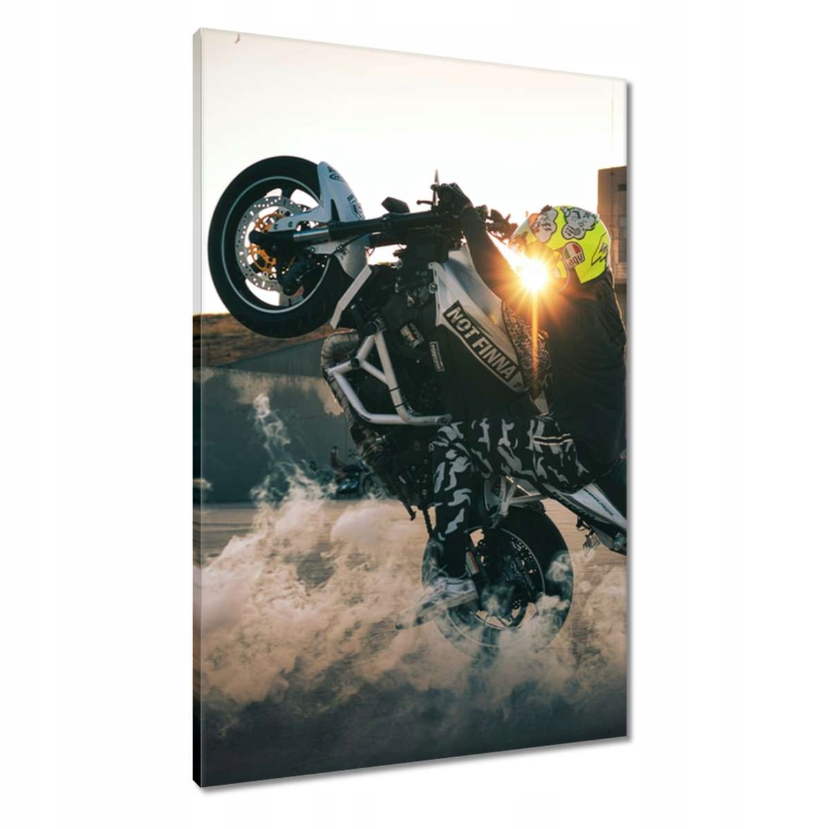 Obrazy 60x90 Pálení gumy Drift Motor