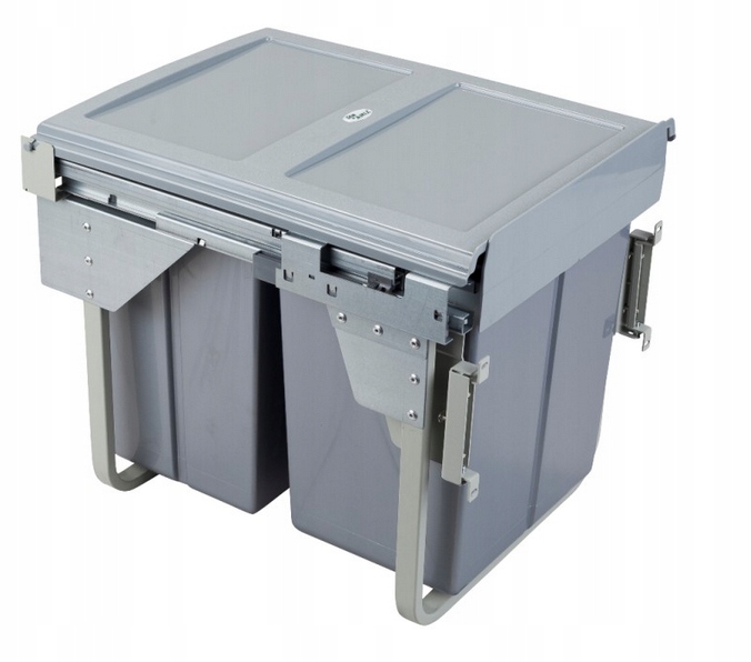 Kosz segregator śmieci do 45cm 2 kosze CLG-606M-2 Kod producenta CLG-606M-2
