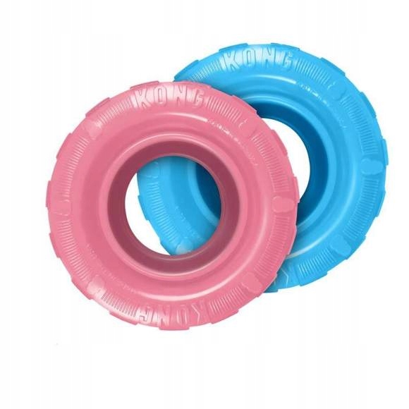 Levně Kong Hračka kousátko Puppy Tires M/L