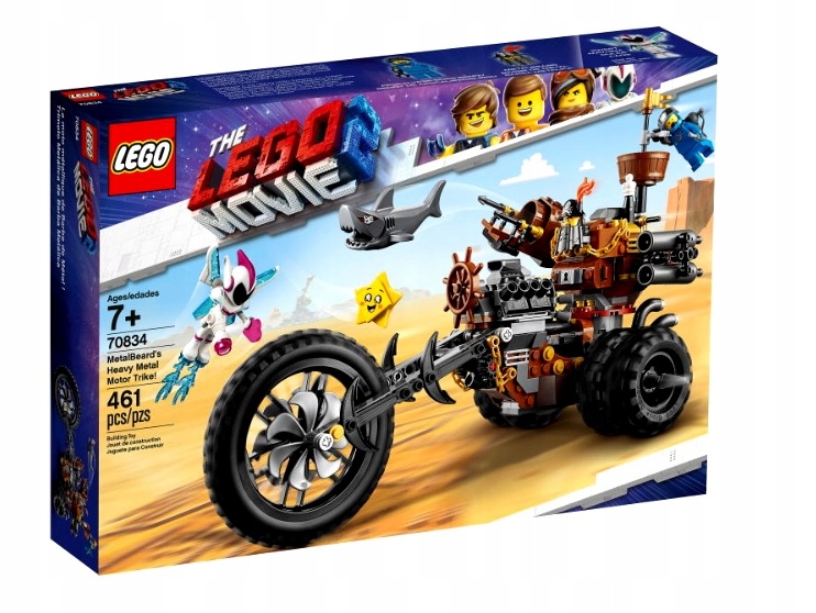 

Lego Movie 70834 Trójkołowiec Stalowobrodego Motor