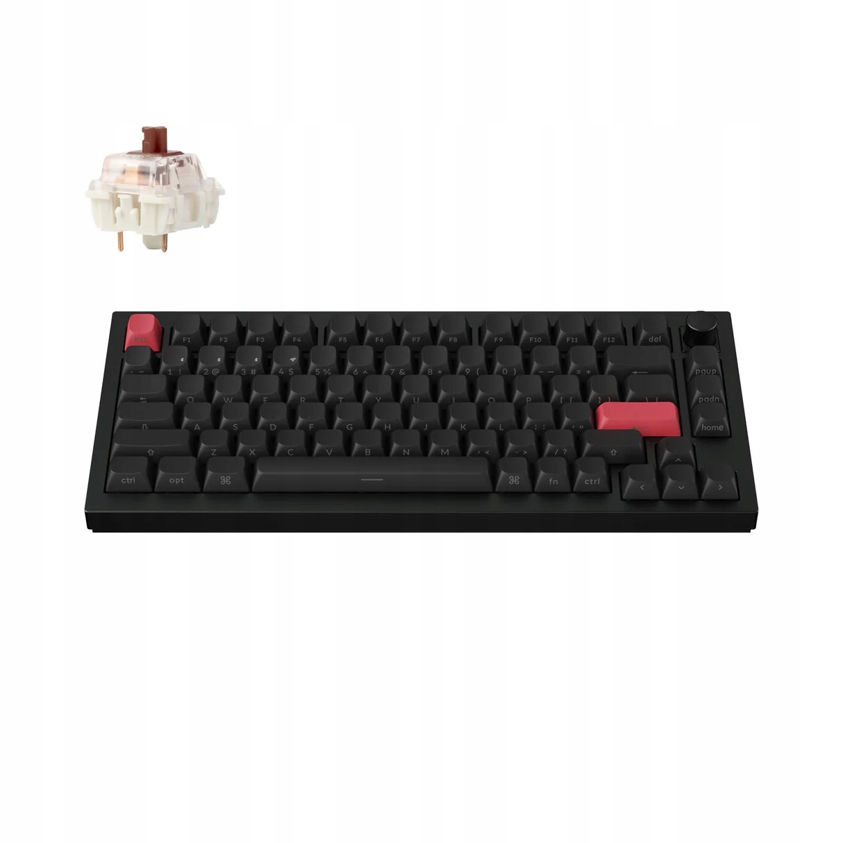 Keychron Q1 Max Bezprzewodowa Klawiatura Mechaniczna Side-Printed Q1M-M3S