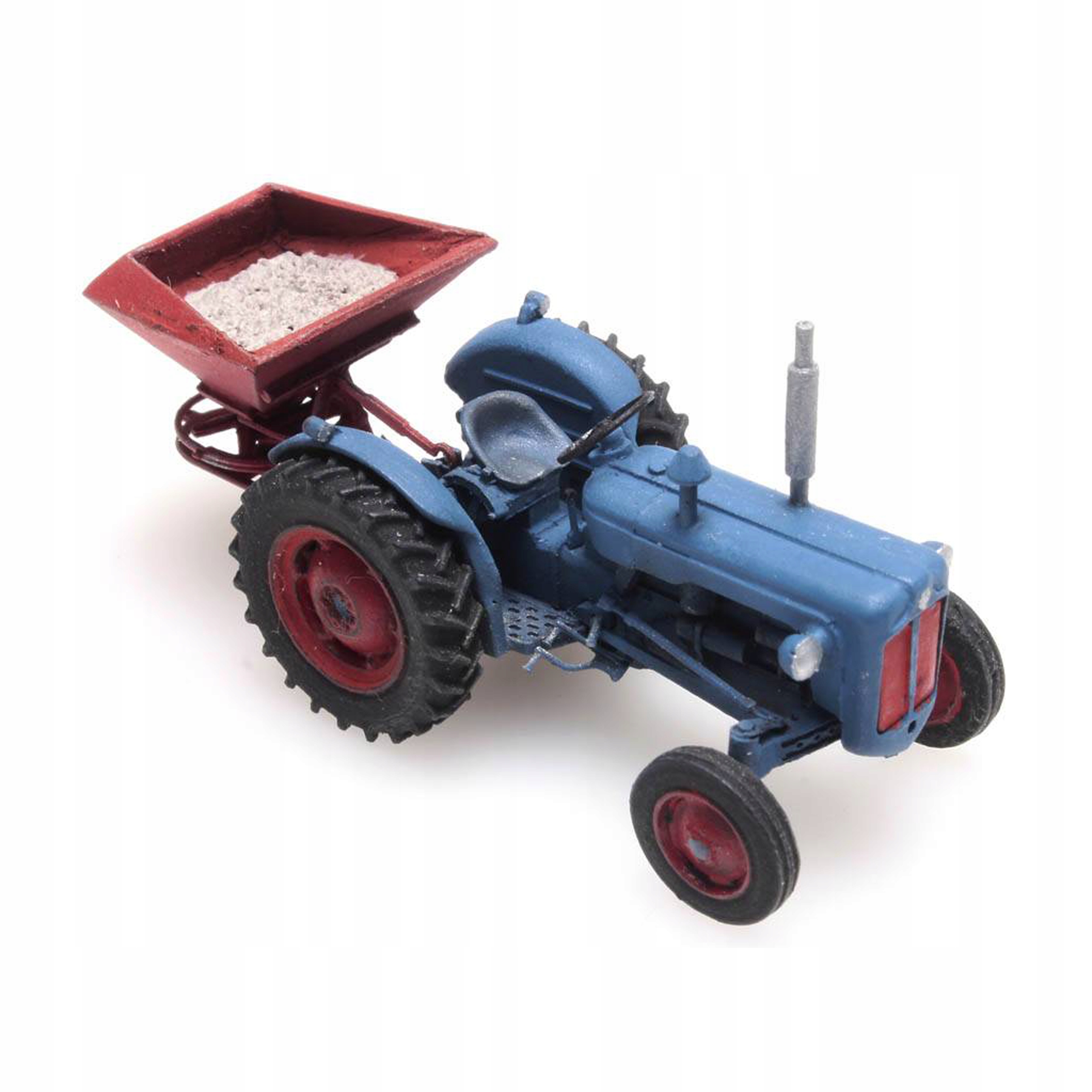 Model na makety a diorama Traktor Ford s rozmetačem! Artitec H0