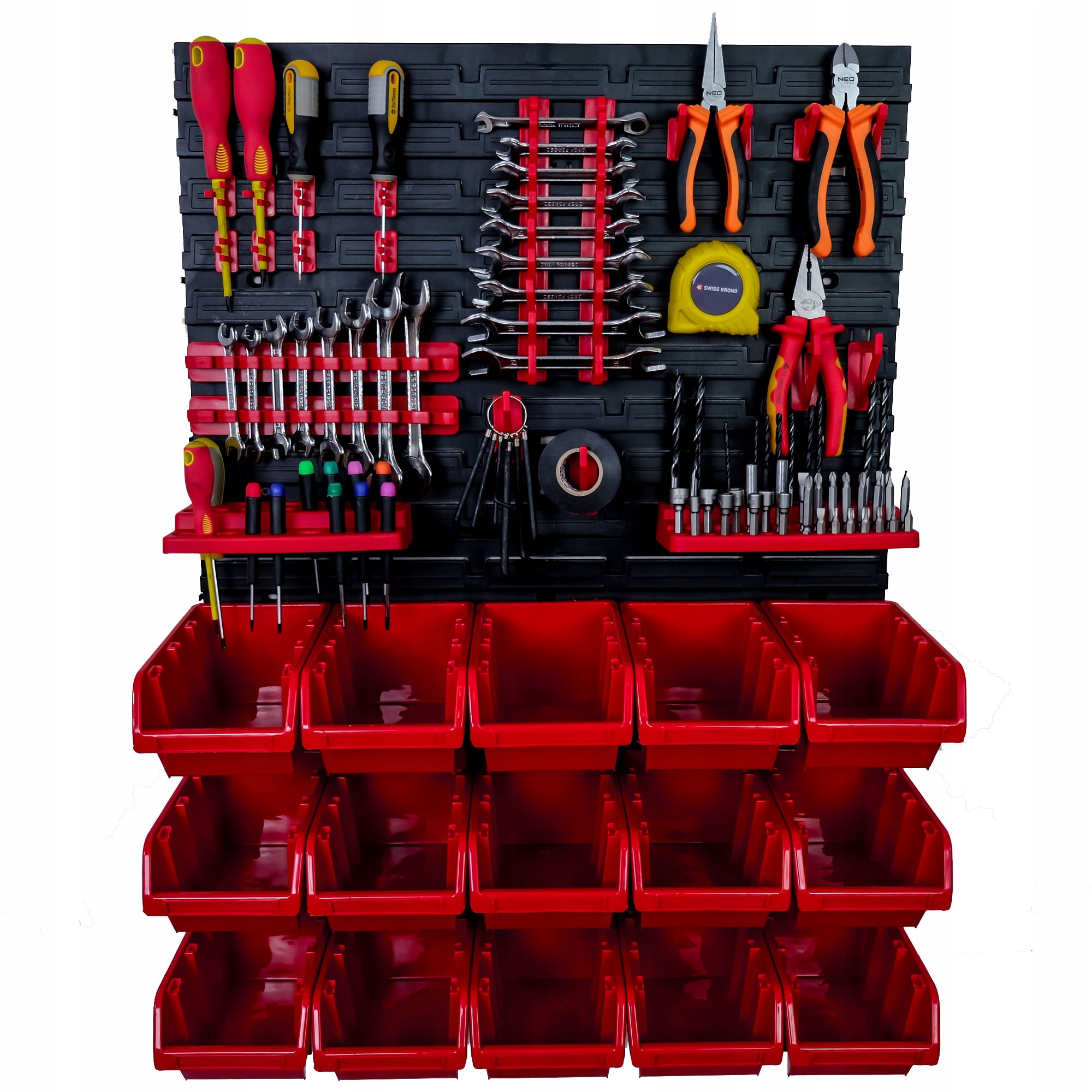 Tablica narzędziowa 57x78 cm | 15 Kuwet | ścianka Marka SimpleThing