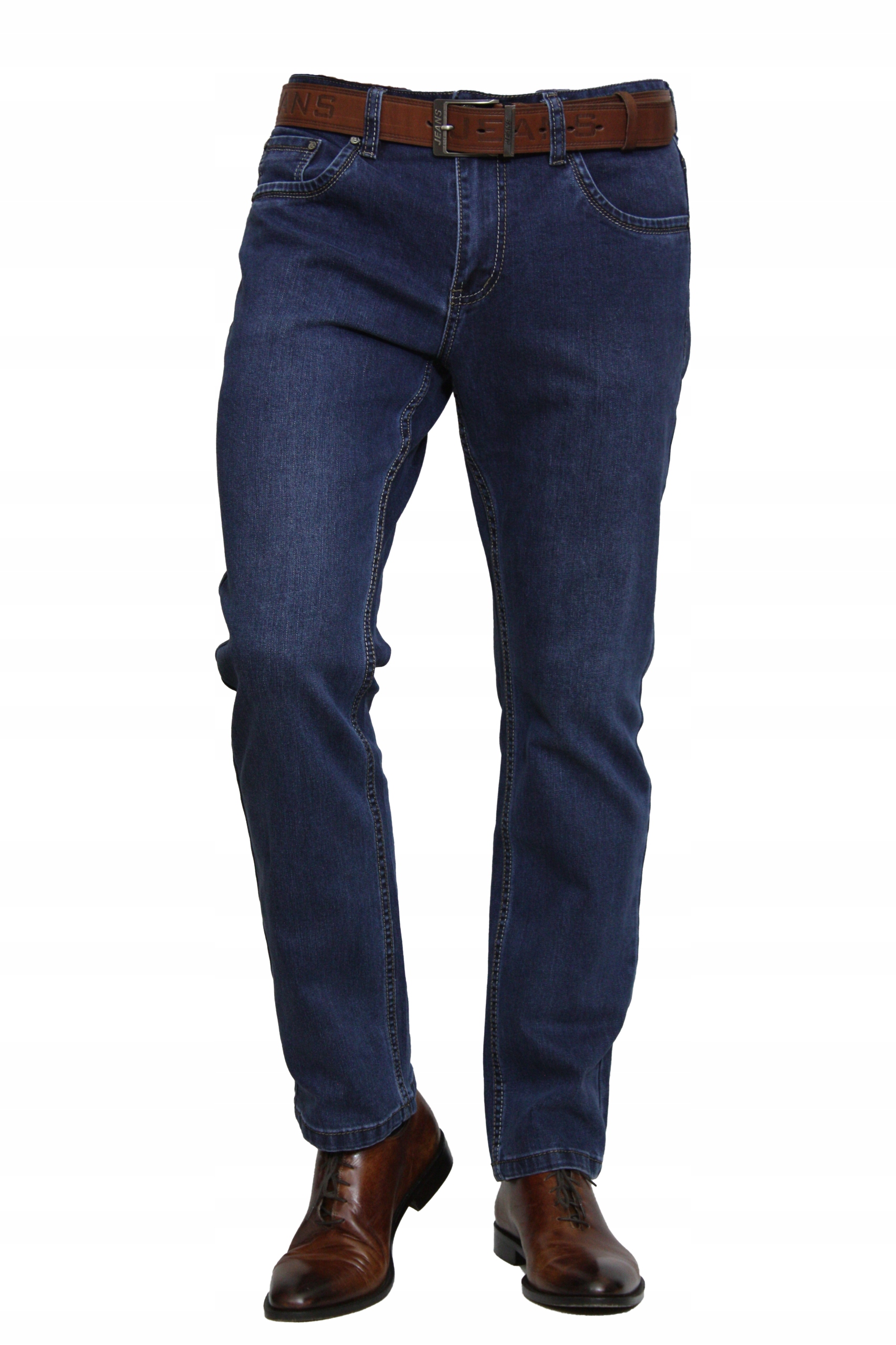 Pánské Džínové Kalhoty Regular (dlouhé) W35 L36, obvod pasu 90-92 cm