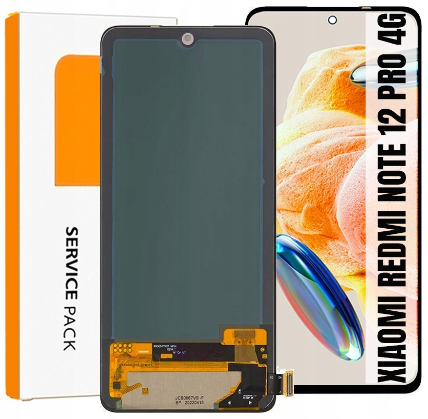 Displej Pro Xiaomi Redmi Note 12 Pro 4G Originál Oem Obrazovka