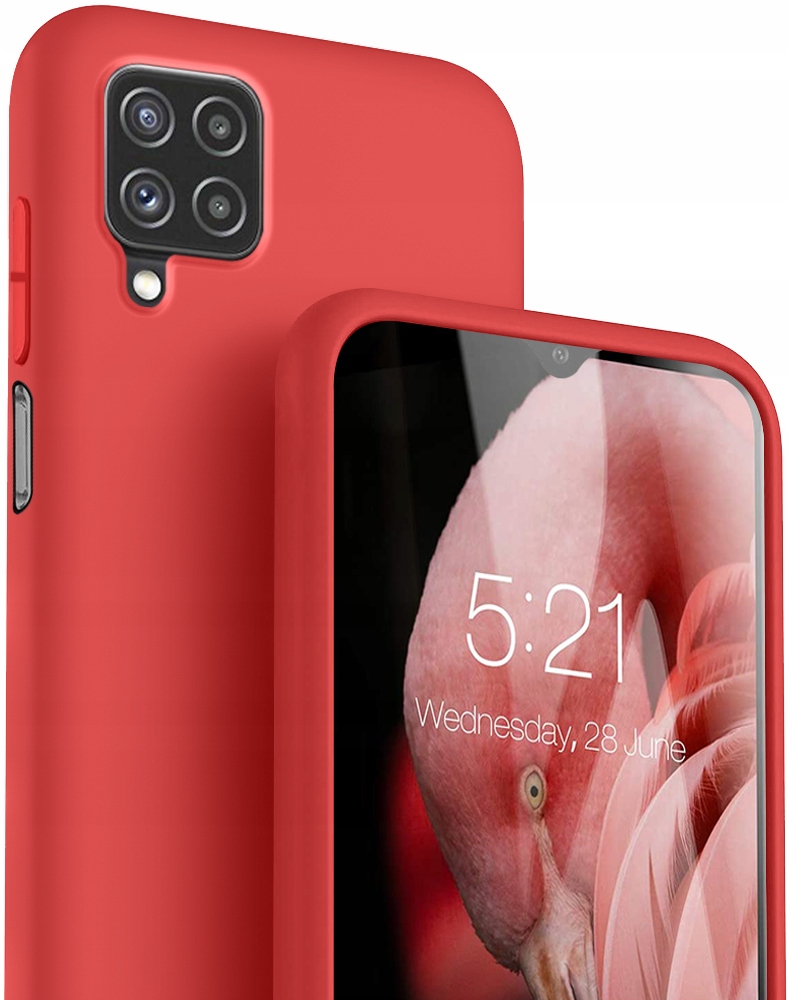 

Etui Case Silicone +Szkło do Samsung Galaxy A22 4G