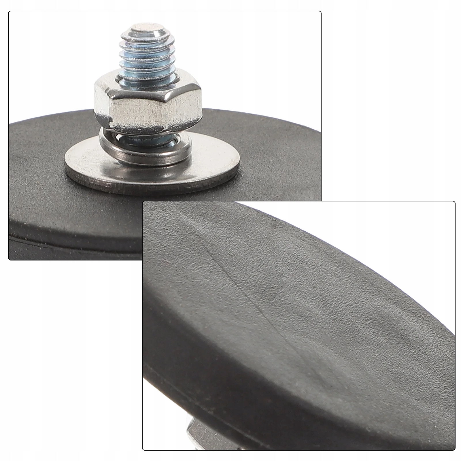 WYTRZYMAŁE MAGNESY ŚRUBY NAKRĘTKI PODSTAWA NEODYMOWA Marka bez marki