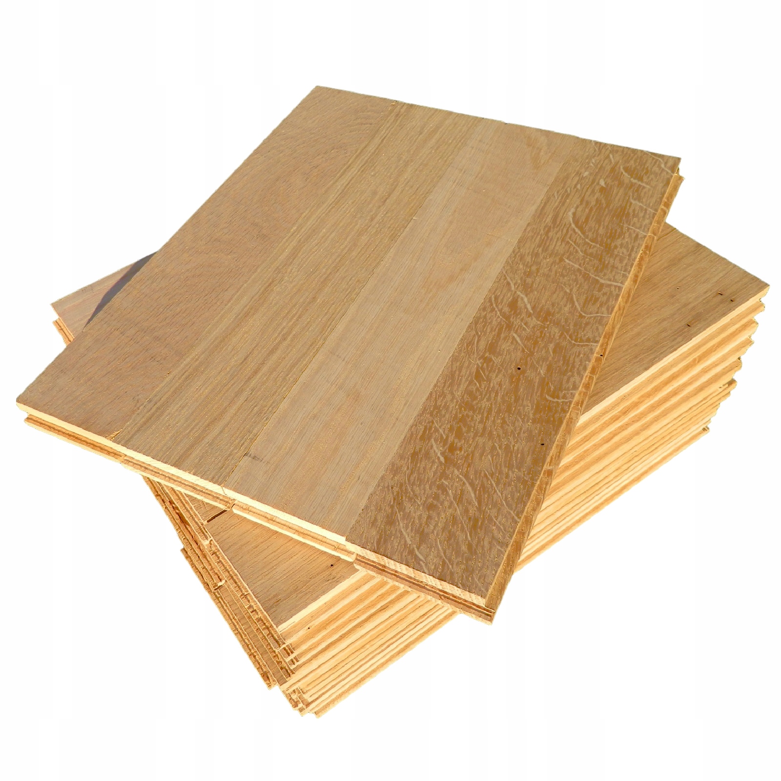 Dubové parkety Lity 16x70x500 třída 5 Vadné 1,4 m2 Klepka Dub Transwood