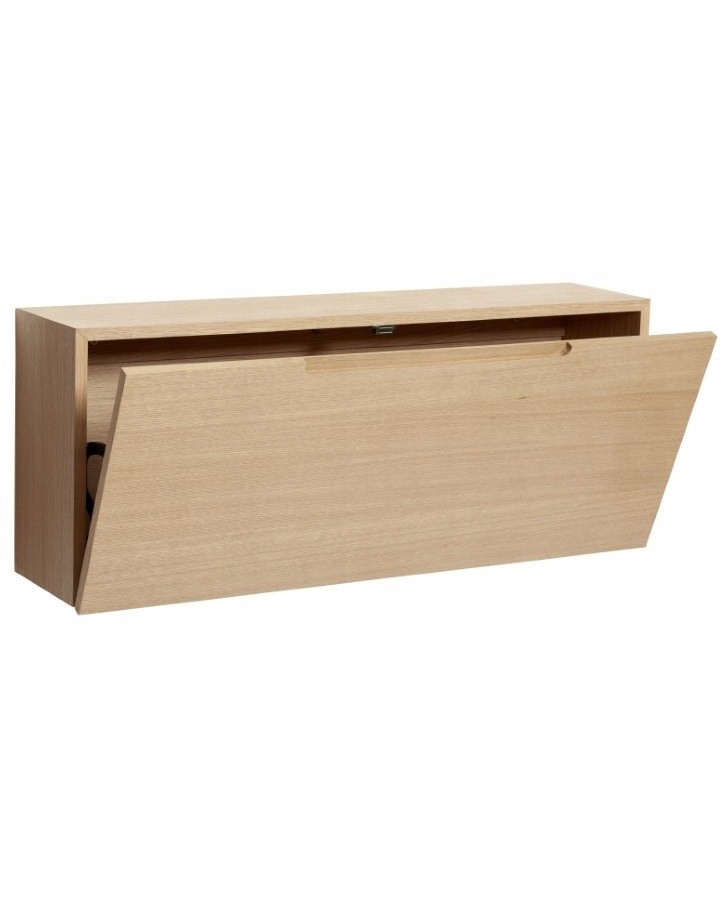 Drevená nástenná skrinka na topánky Hübsch