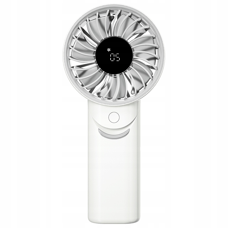 Přenosný ventilátor Nitecore NEF03 Pro (usb-c, Led displej), bílý