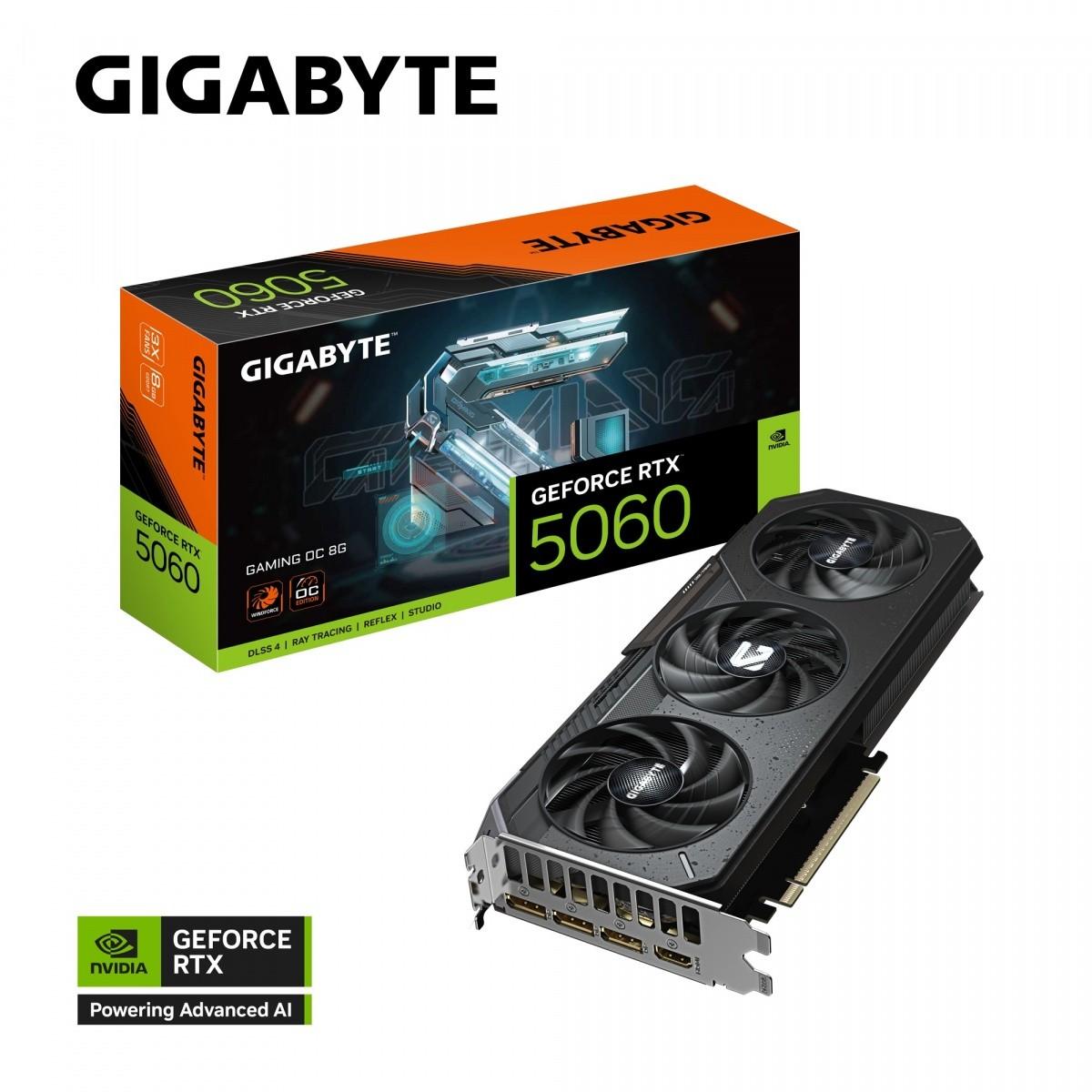 Karta graficzna Gigabyte GeForce Rtx 5060 Gaming Oc 8GB