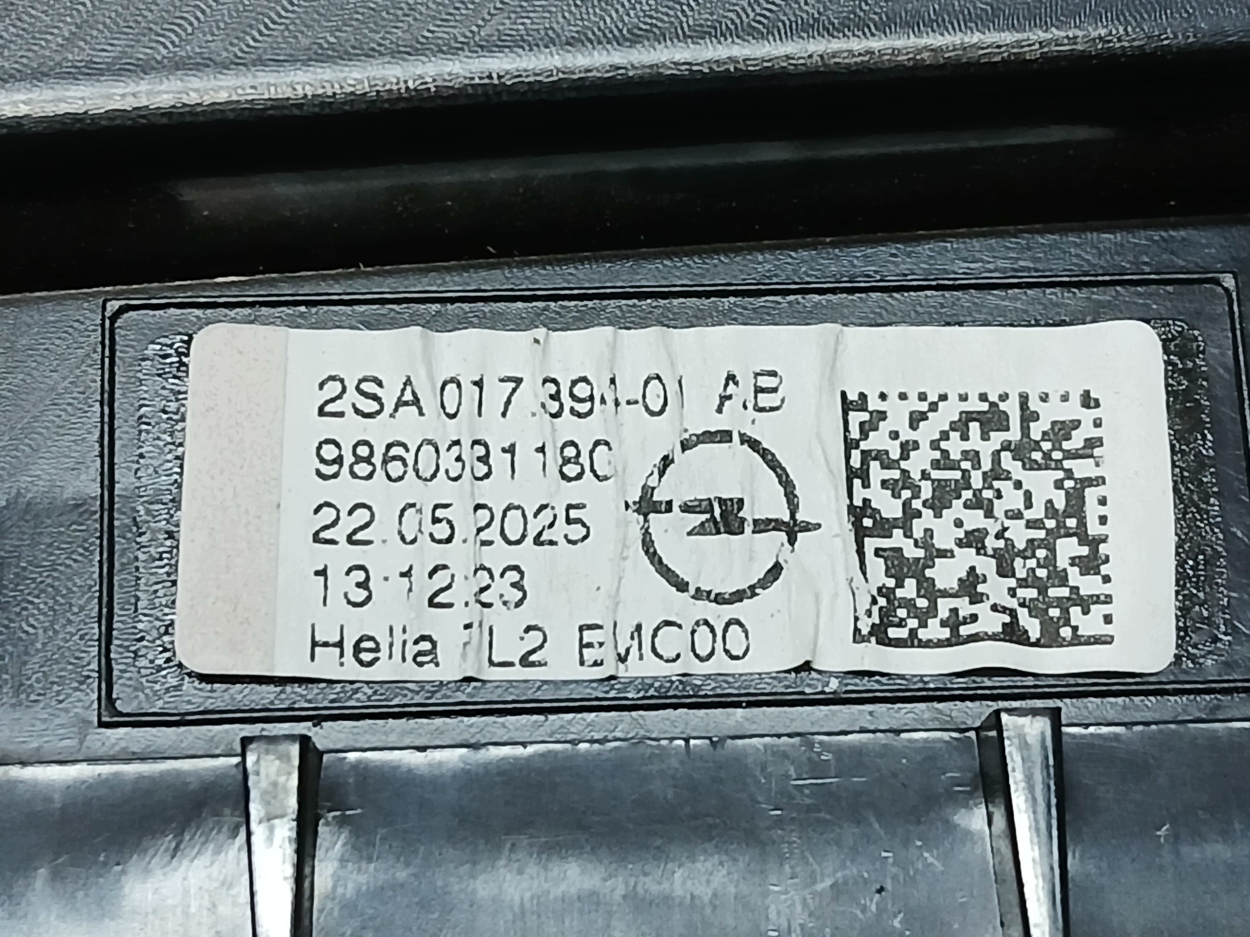 light rear part left OPEL MOKKA II 2 B LED 986033118C