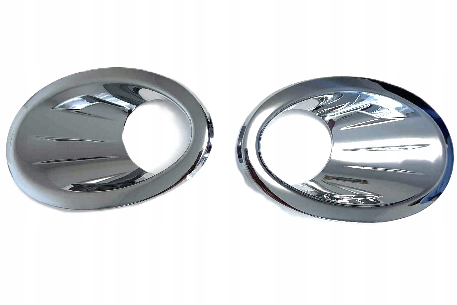 Nakładki na halogeny przód Nissan Qashqai 1 J10 chrom 2009 2013