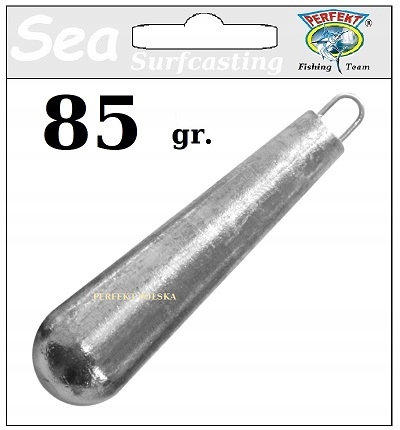 SURFCASTING ŁOWIENIE Z PLAŻY TORPEDO 85