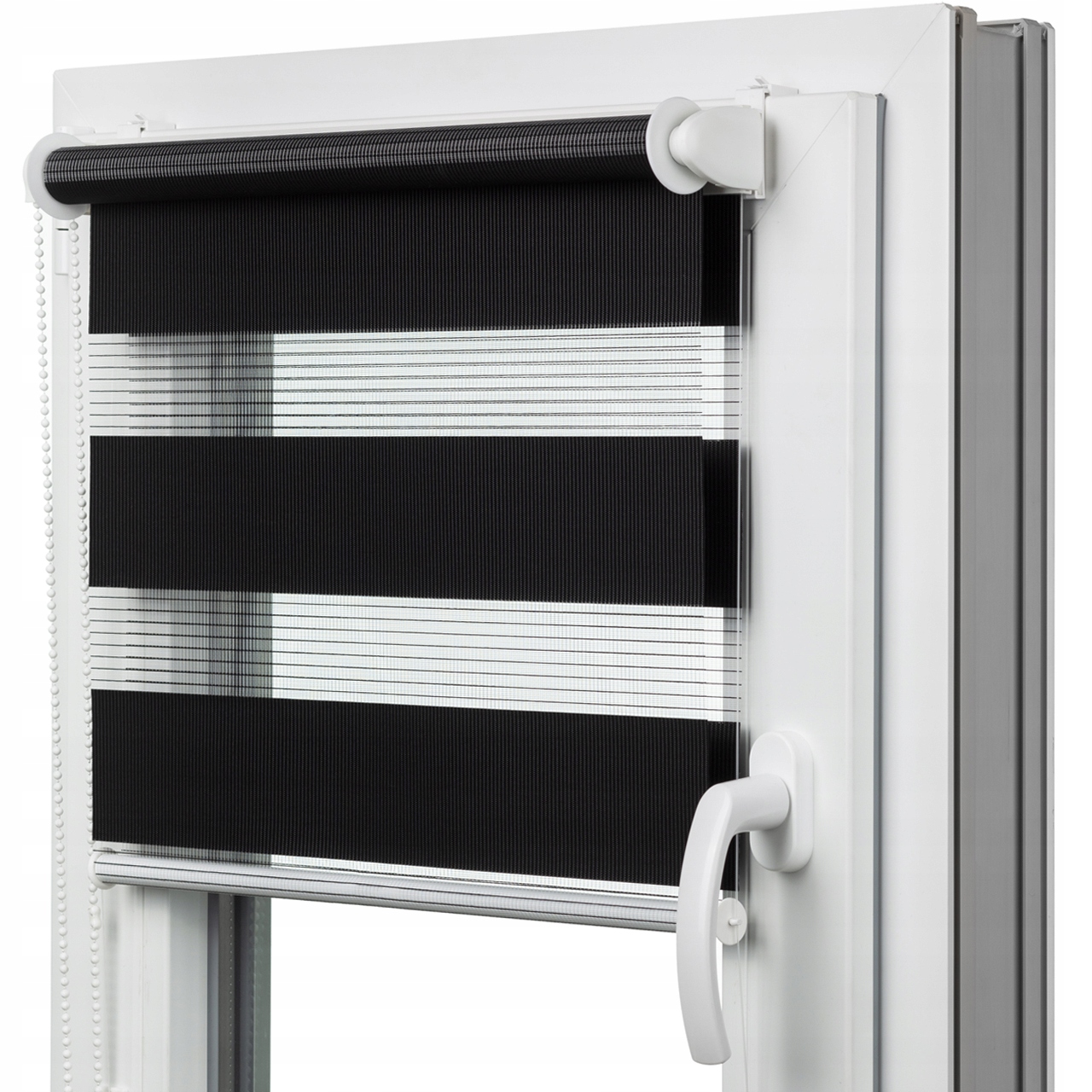 

Roleta okienna Dzień Noc Złożona napinacz 147x150