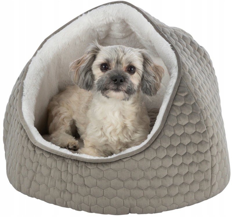 Trixie Livia Legowisko pluszowe budka kryjówka kota małego psa yorka 45x33