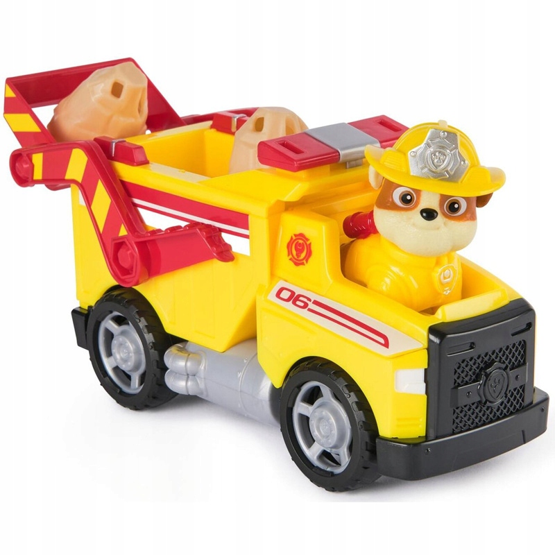 PSI PATROL PAW PATROL FIRE RESCUE ZESTAW FIGURKA RUBBLE + POJAZD TEMATYCZNY EAN (GTIN) 681147061507