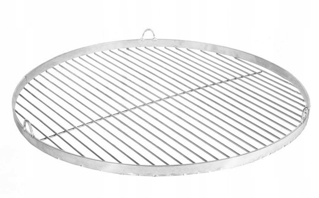 Chromowany Ruszt Na Trójnóg Grilla Okrągły Wiszący Nierdzewny 80CM