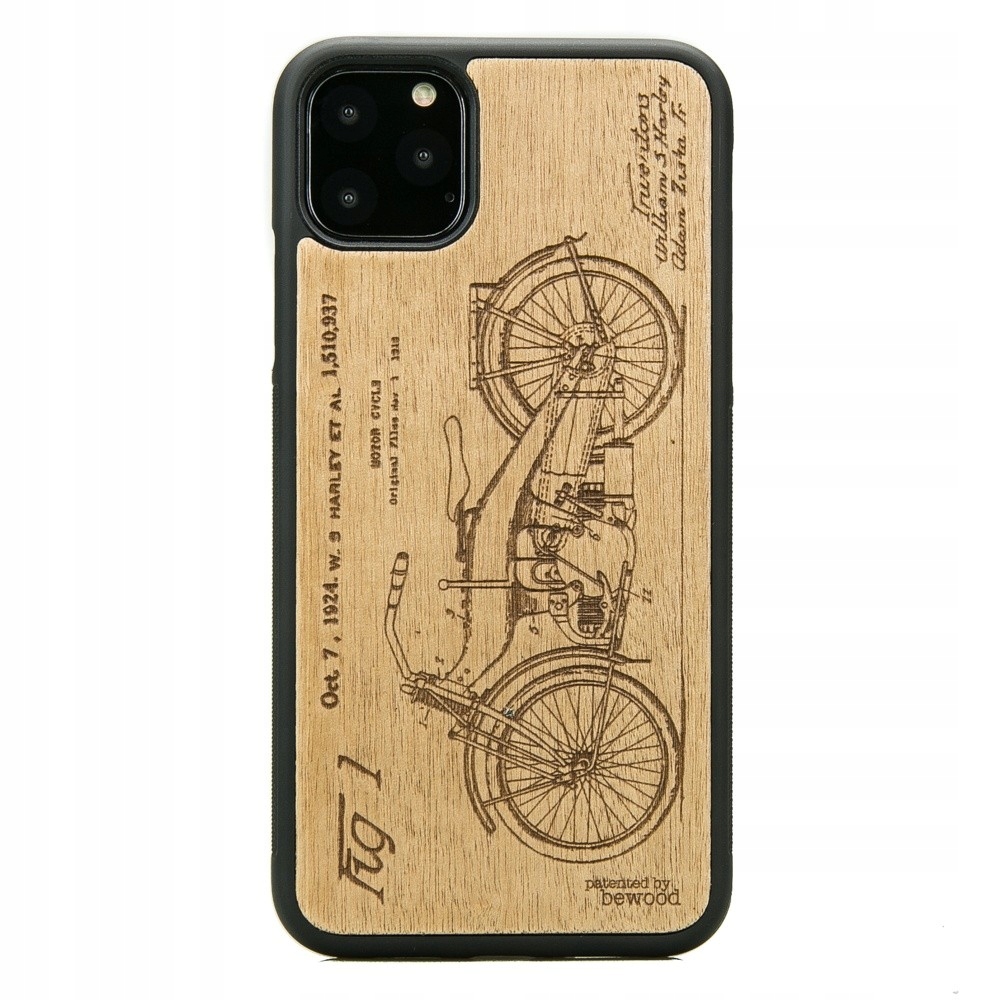 Pouzdro Bewood pro iPhone 11 Pro Max Harley Patent Aniegre