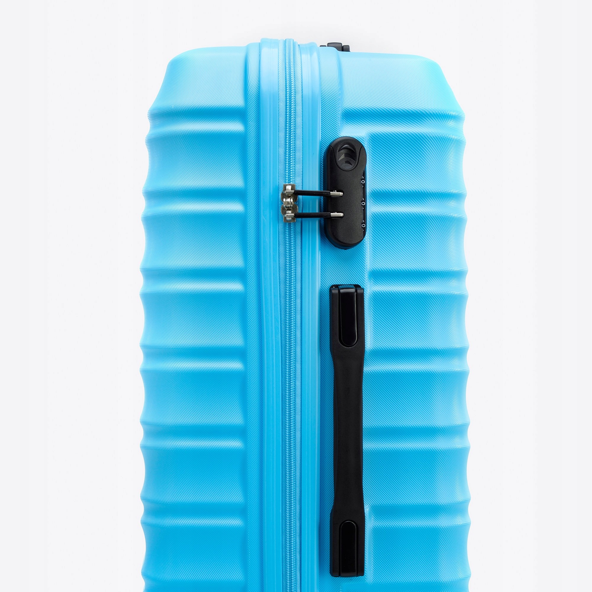 WITTCHEN duża walizka z ABS-u niebieska Liczba komór 2