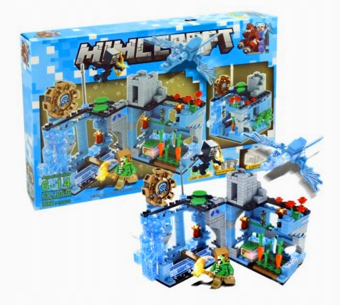 

Klocki Minecraft Atak na Fortece 332 Elementy Led