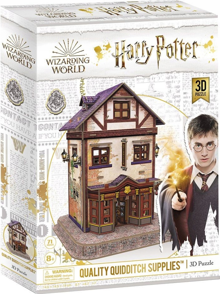 

Puzzle 3D Harry Potter Sklep Ze Sprzętem Quidditch
