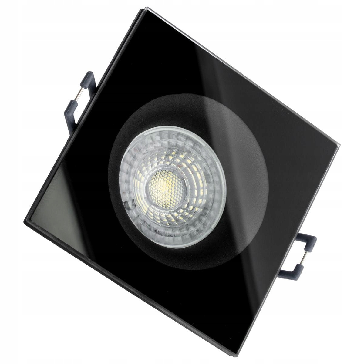 Aqua IP44 oprawa oczko kwadrat do łazienki czarne Marka IdeaLed