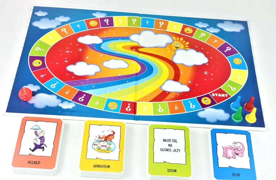 Planszówka Dla Dzieci Gra Planszowa Kalambury Gry Edukacyjne Dziecięce