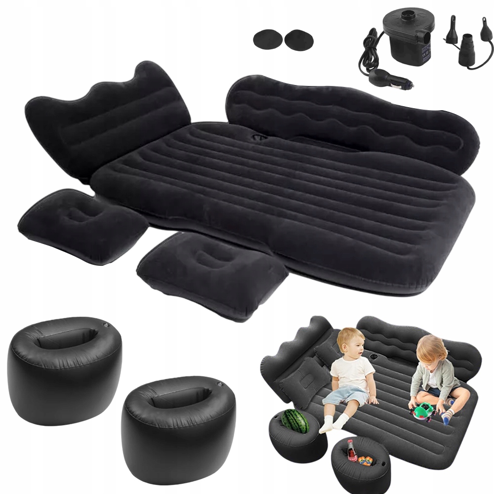 Matrace Do Auta, Pohodlná Flokovaná Plocha S Pumpičkou