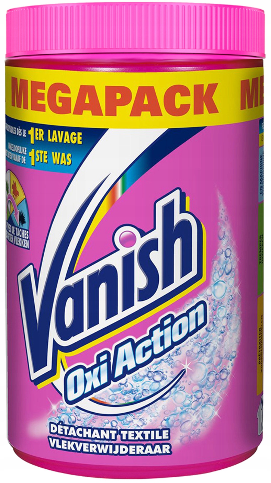 

Vanish Oxi Action Pink Odplamiacz Kolor 1,5kg Be