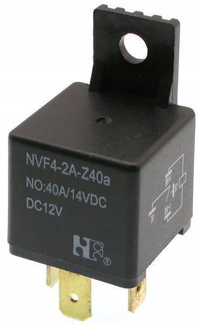 

Przekaźnik samochodowy NFV4 Spst-no, 12V, 40A