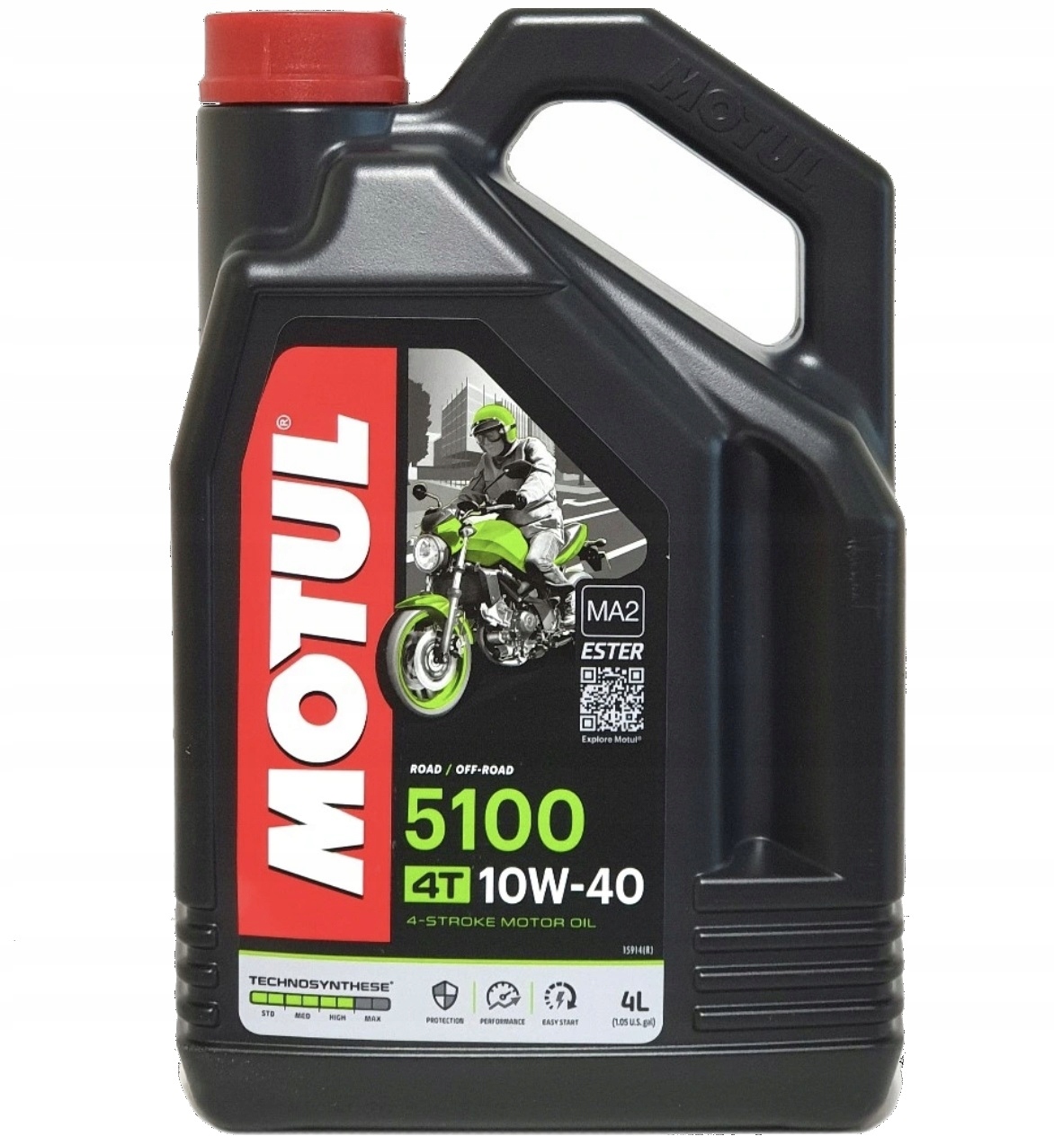 

Olej Motul 5100 4T MA2 10W40 półsyntetyczny 4L