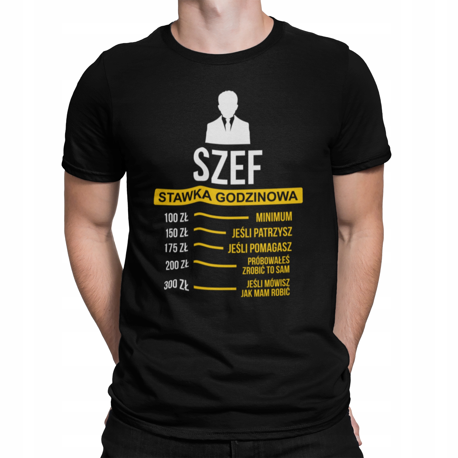 

Koszulka Szef Stawka Godzinowa