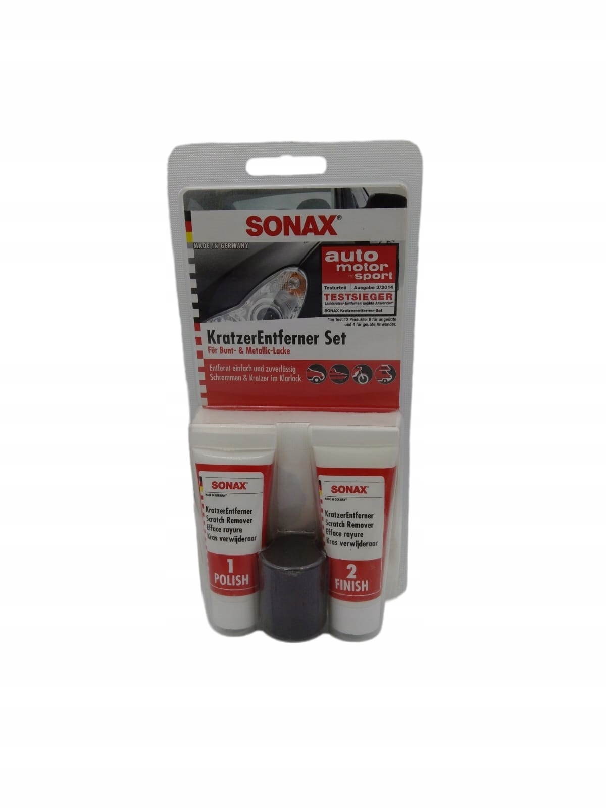 

Zestaw Do Usuwania Zarysowań 50ML Sonax 305941