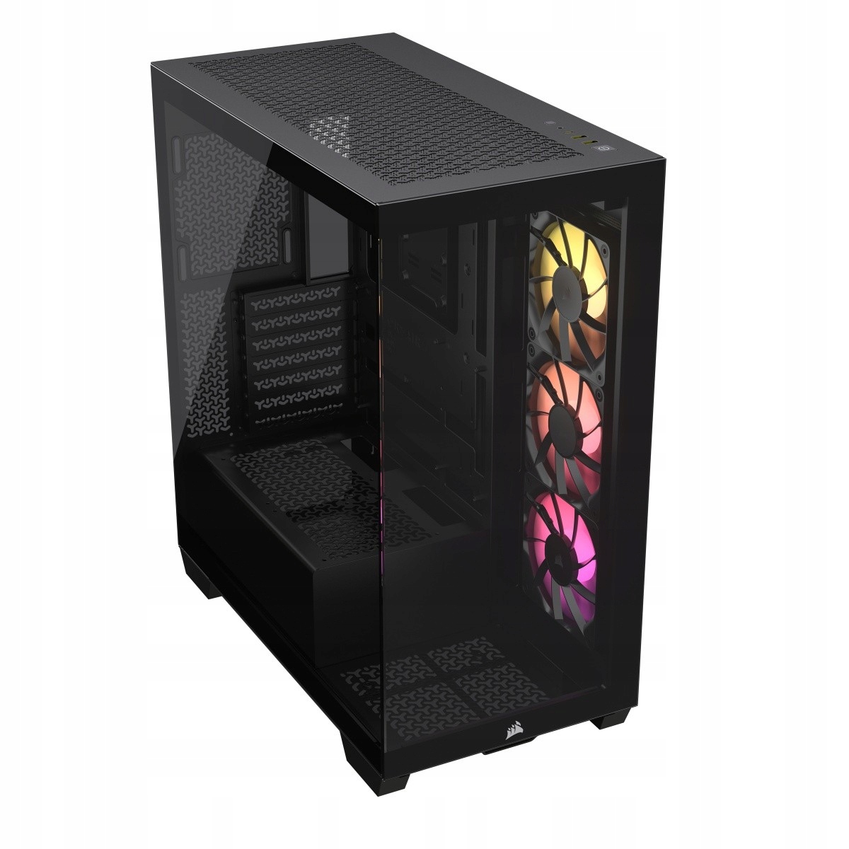 Corsair 3500X Tempered Glass Mid-Tower, Black — 8