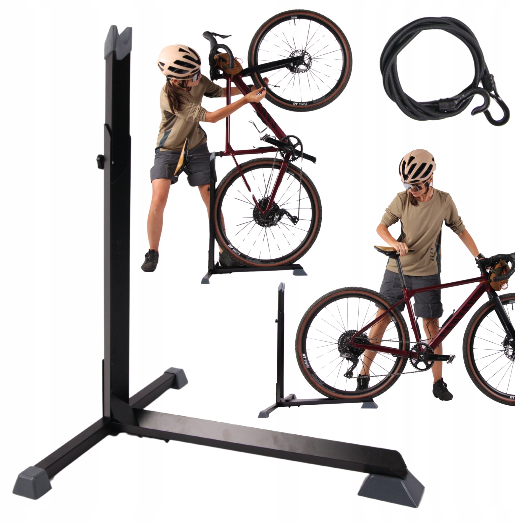 Vertikální stojan, držák jízdního kola, volně stojící, vertikální, servisní držák 20-29