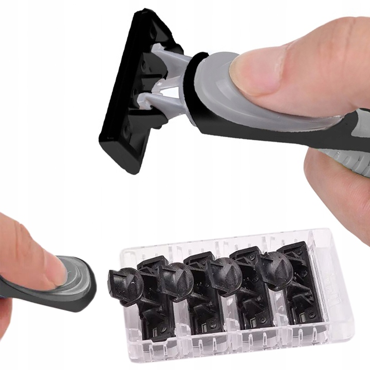 MASZYNKA JEDNORAZOWA MASZYNKI DO GOLENIA 5 OSTRZY + 8 WKŁADÓW ZESTAW XXL Marka Retoo