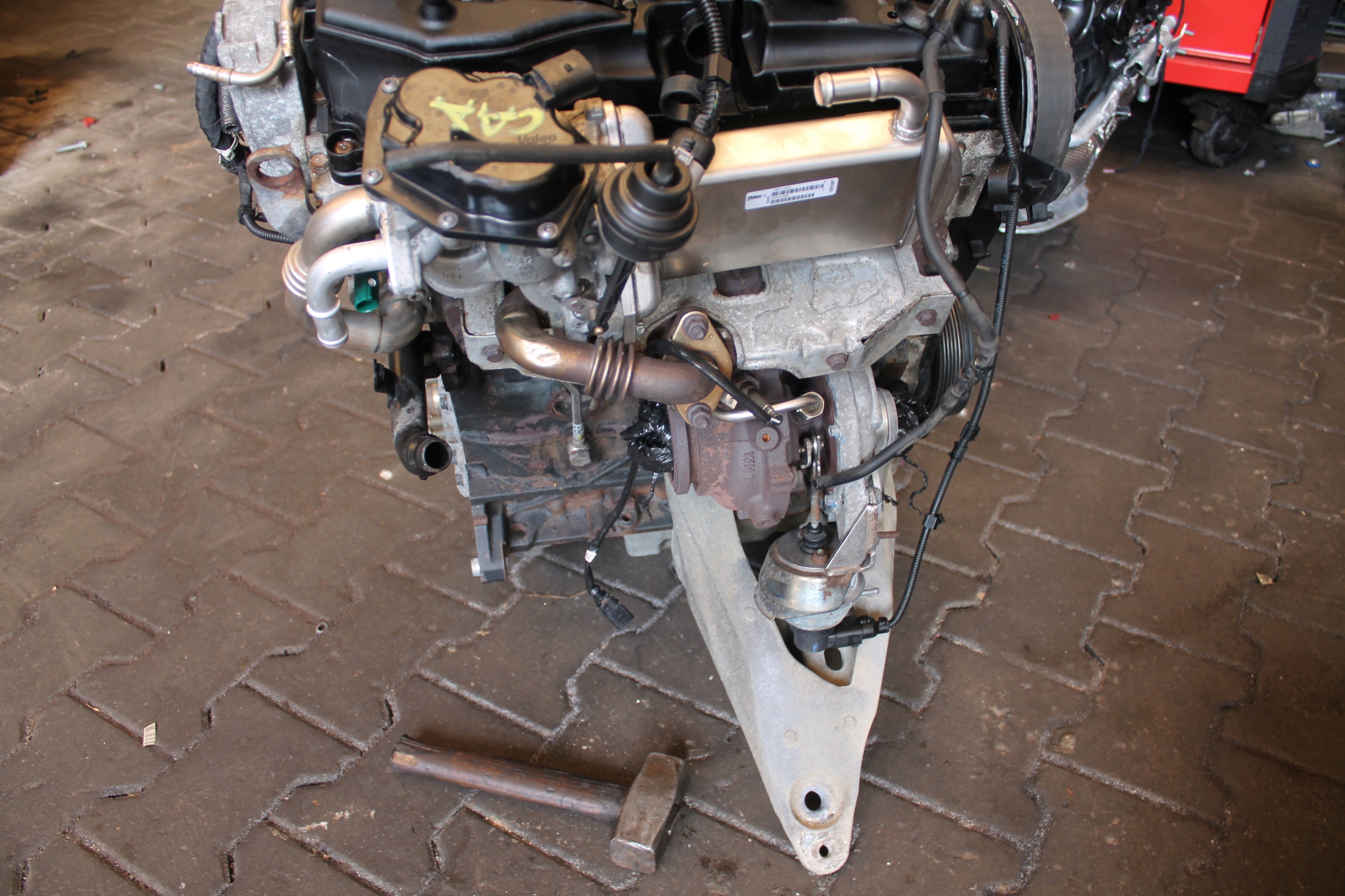 engine complete VW T5 2.0 TDI 140TYS KM CAA