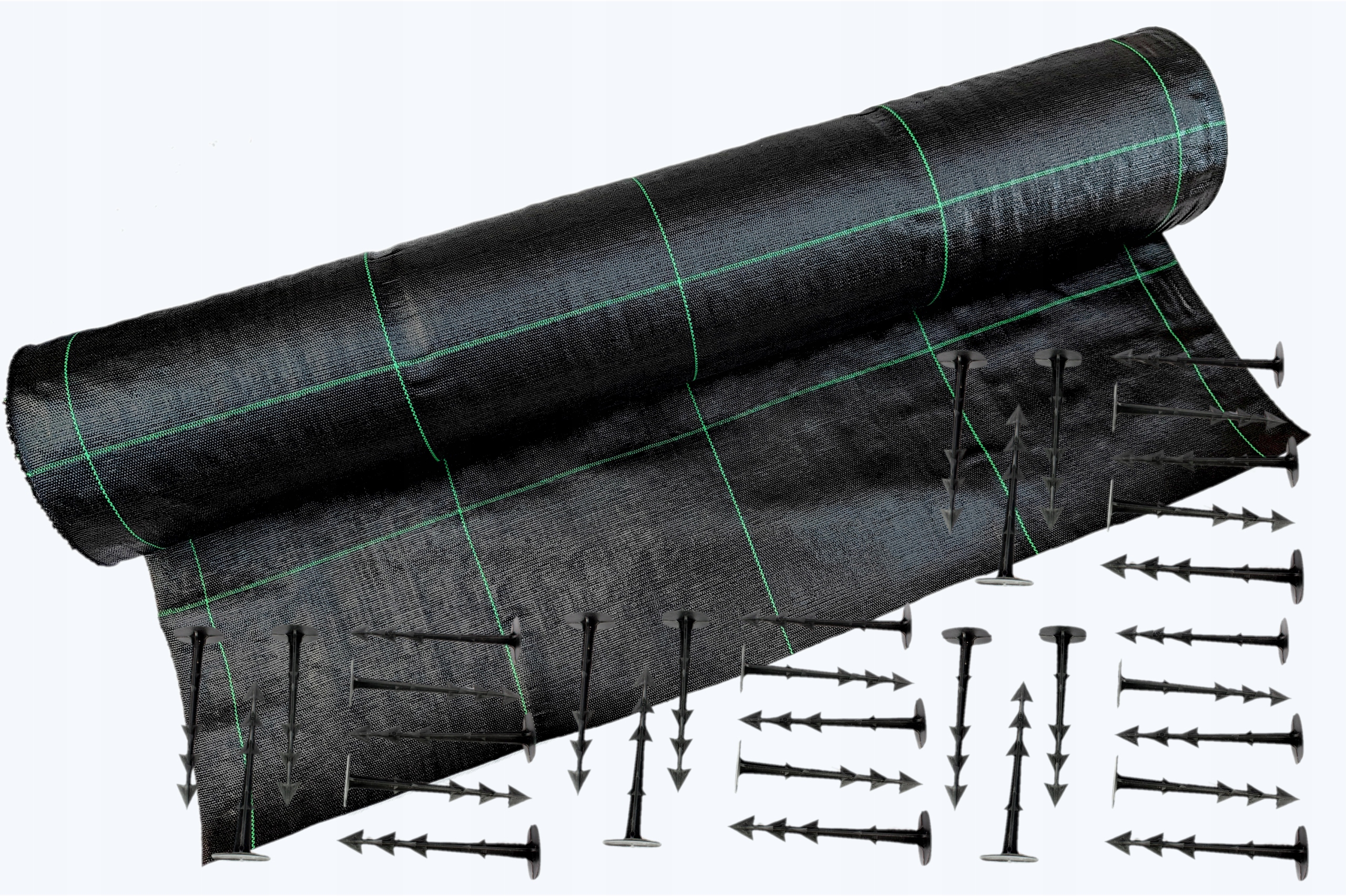 Agrotkanina 100g Mata szkółkarska 1,1x50m +szpilki