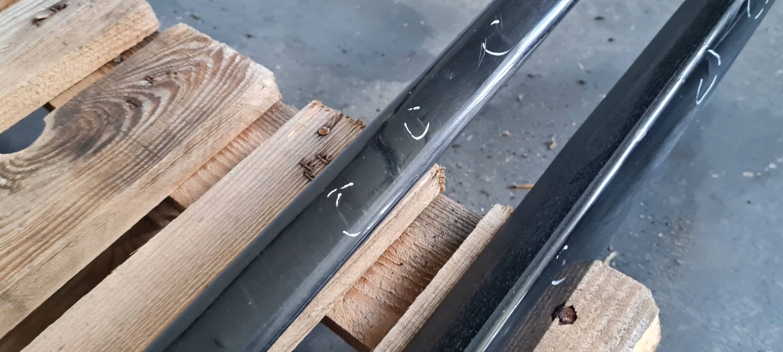 A4 B8 LIFT S4 moulding mouldings cap threshold left right SLINE LY9B KOMPLET