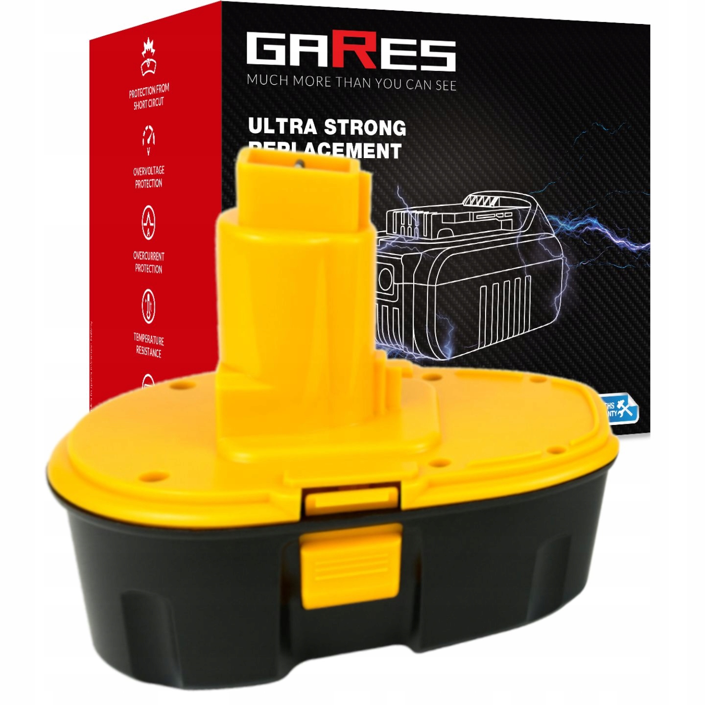 Bateria Akumulator do Dewalt Dexxxx DC9096 DE9503 18V 3Ah